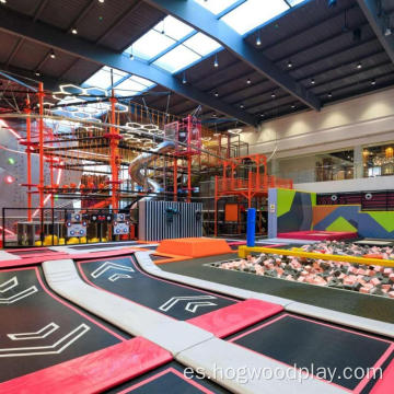 Parque de trampolín interior para niños